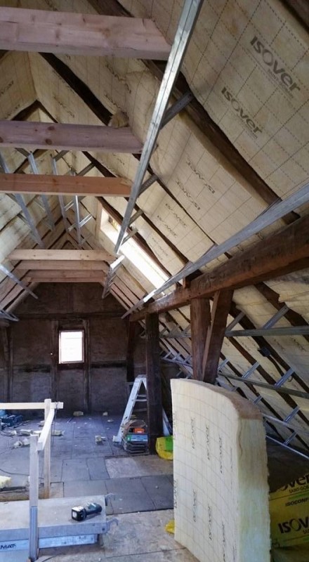 Isolation des combles pour habitation à Ostwald (67 dans le Bas-Rhin