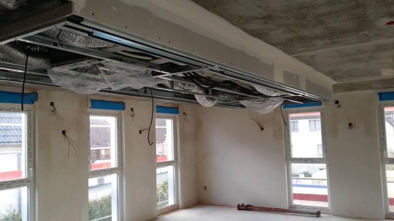 Création de Faux-Plafonds acoustique démontable ou fixe en retombé a Lingolsheim proche de Strasbourg dans le Bas-Rhin